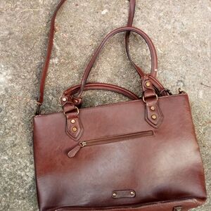 Simply Noelle Rich Brown Shoulder Bag